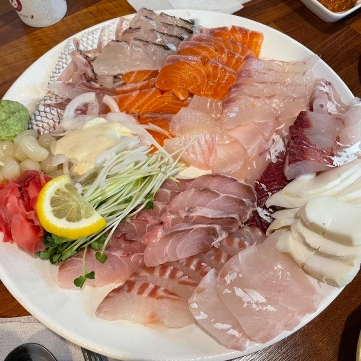  수원) 회종류만 10가지, 숙성회 맛집 자양동수산