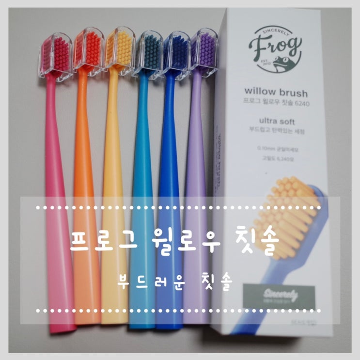 프로그칫솔 부드러운칫솔