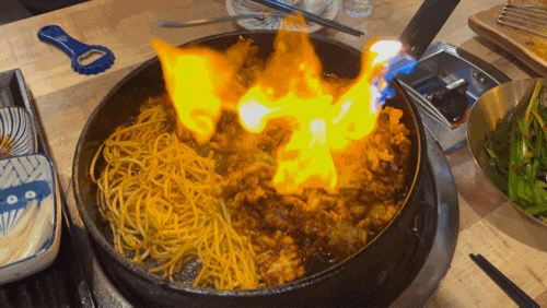  [대구 삼겹살 맛집] 눈꽃을 나누다 복현오거리점:칼집삼겹살, 불삼겹
