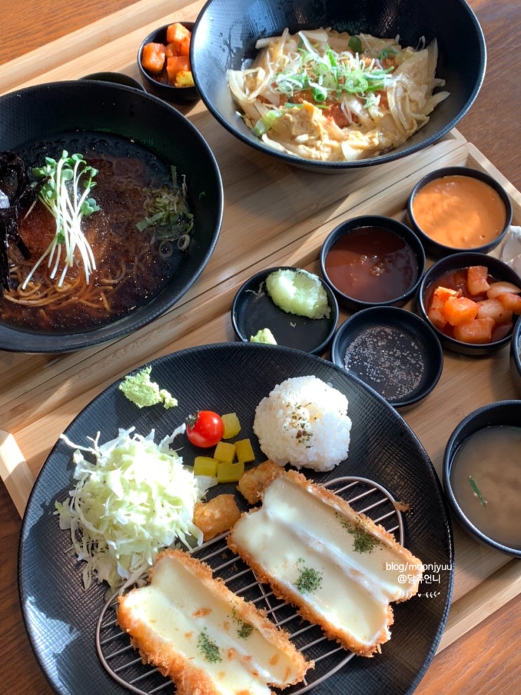  동편마을 맛집 안양 인덕원역 돈포포 수제돈까스 후기