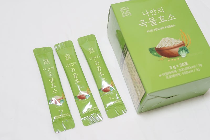 다이어트효소 : 비타민C 유산균 한번에 ‘나만의 곡물효소’