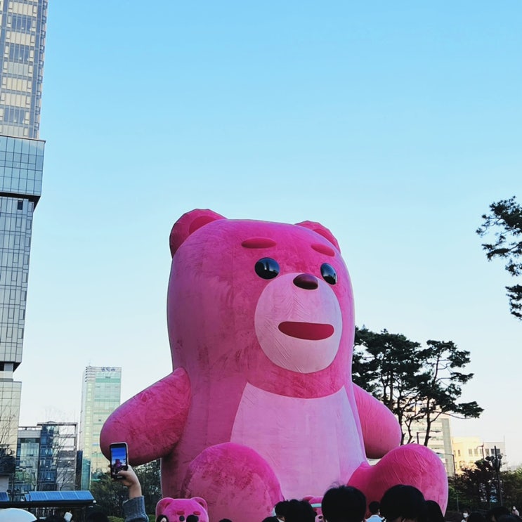  잠실 롯데월드타워 핫플 "벨리곰" 아직 볼수있어
