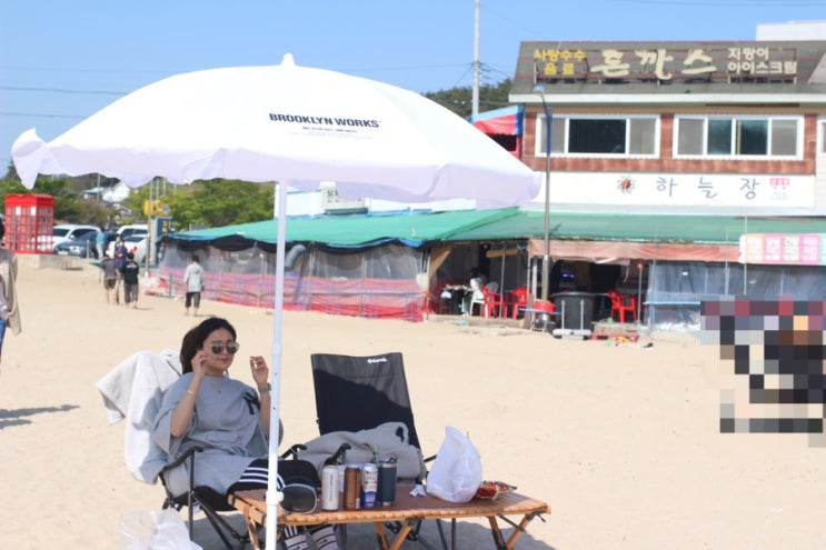  경남 삼천포 피크닉 : 남일대해수욕장에서 클린캠핑하고 왔어요~!캠프닉