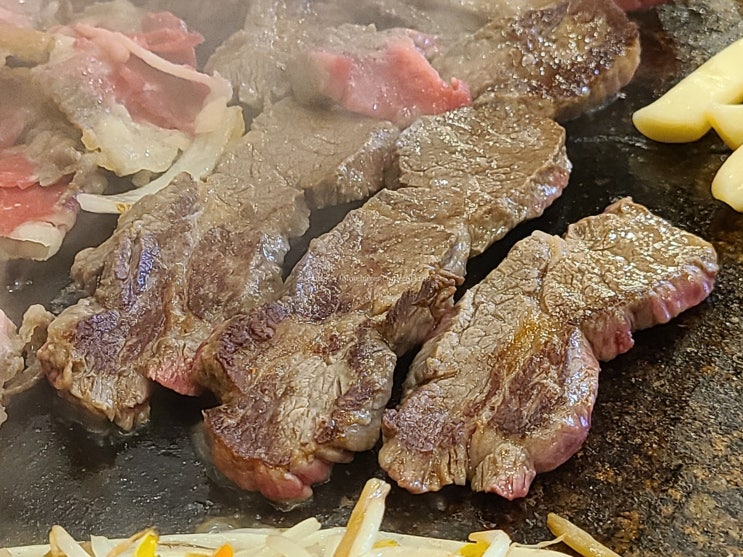  퍼포먼스만 좋았던 마석 맛집 마루벌돌구이