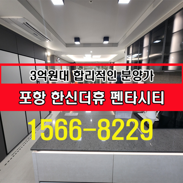  포항 한신더휴 펜타시티 3억원대 합리적인 분양가로 잔여세대 선착순 분양 정보