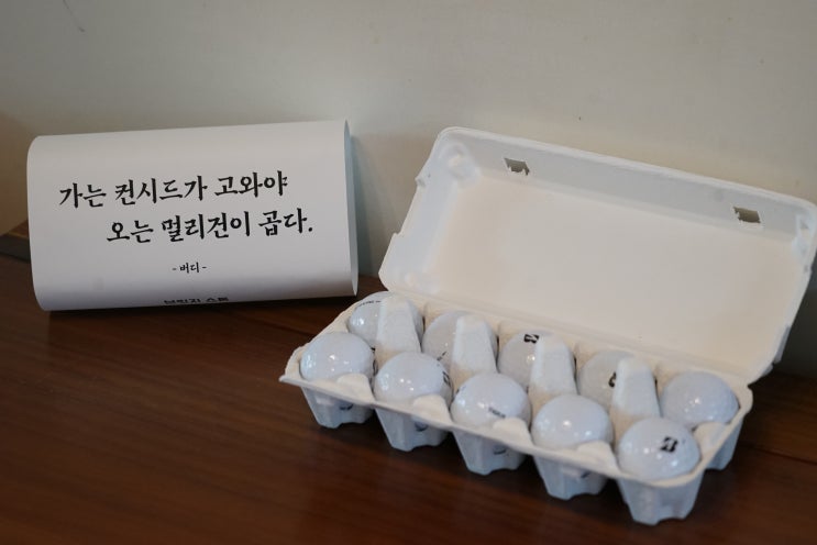  버디(BUDDY) 브릿지스톤 로스트볼 S급 중고 골프공 후기