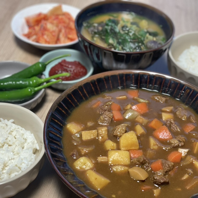  카레레시피 냉장고정리하며 간단한 카레만드는방법