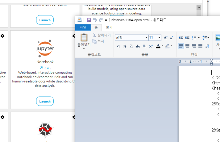  [jupyter] Anaconda에서 jupyter notebook 브라우저로 안 열리는 현상 문제 해결