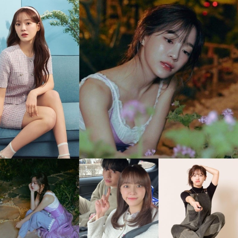 김세정 몸매 이정도였어 프로필 나이 구구단 안효섭 커플셀카 지효 제주도여행