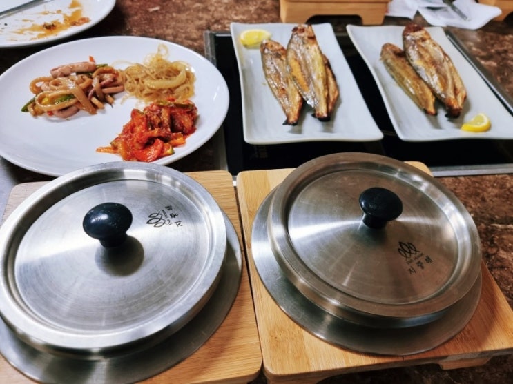  뷔페와 즐기는 양주 생선구이 옥정동 맛집 지중해 생선구이