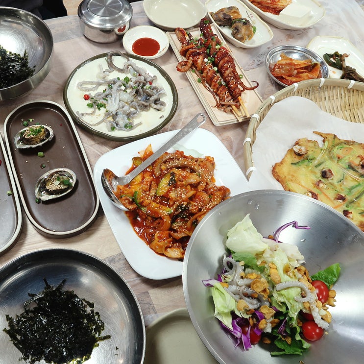  무안 뻘낙지거리 낙지요리 맛집 동산정