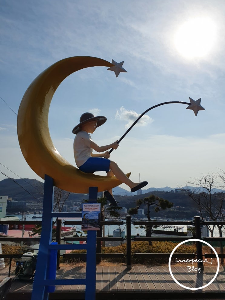 [ 여수 뚜벅이 여행 ] 여수 앞바다와 돌산대교, 거북선대교를 한눈에 볼 수 있는 여수 고소동 1004 벽화마을 오포대