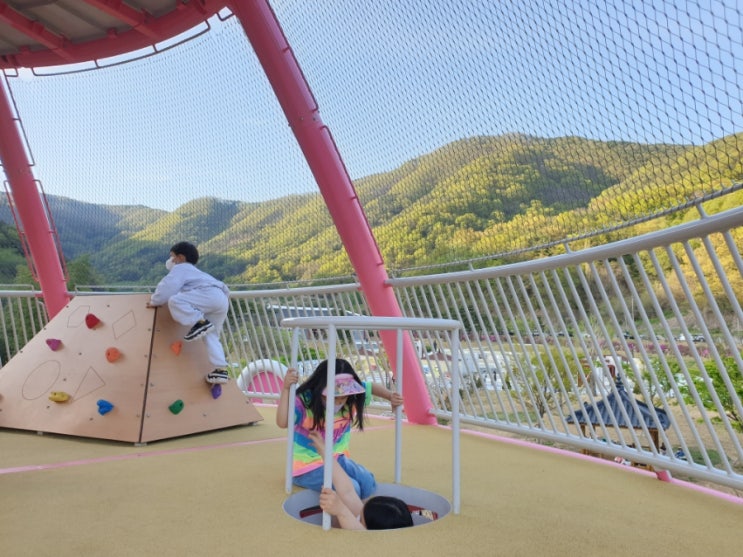  경남 밀양 놀이터 사명대사유적지 연꽃 타워 놀이터