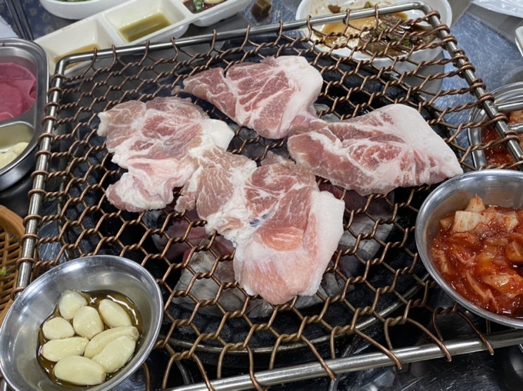 진주 칠암동 맛집: 돼지영농후계자(꼬들살, 된장국수 맛집) 내돈내산