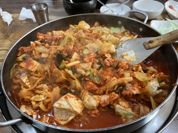  청주 닭갈비, 산남동에 위치한 소문난 춘천닭갈비