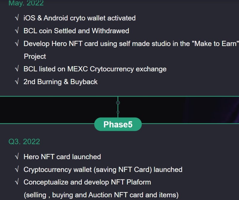 bcl roadmap