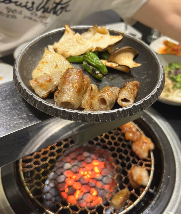  분당 정자동 양우정 본점 - 숙성 한우, 양 대창, 곱창, 양밥 맛집 아기랑 (주차/룸/아기의자)