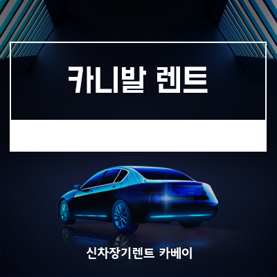  카니발렌트 합리적으로 이용하는 새로운 방법!