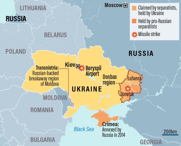  Russia takes Donbas town but Ukrainian frontline ‘still holding’