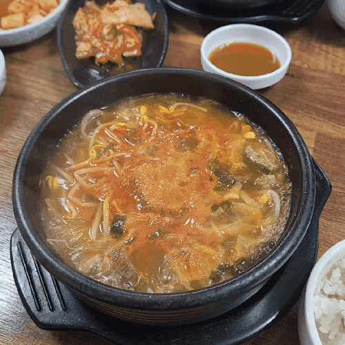  구로디지털단지 점심 얼큰소곰탕(우거지) 대륭포스트타워 1차 능이랑 방문 후기