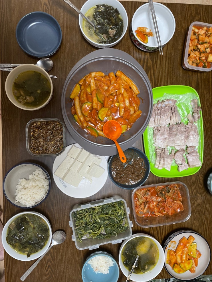  오늘의밥상 엄마의밥상 엄마표밥상