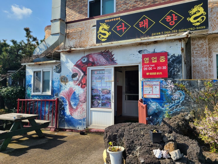  제주 함덕 중국집, 올레19코스 짬뽕전문점 다래향 내돈내산 후기