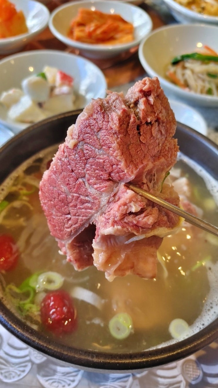  안성 스타필드 인근 고급한식당 서울가든에서 비싼 갈비탕을 먹어봤어요~