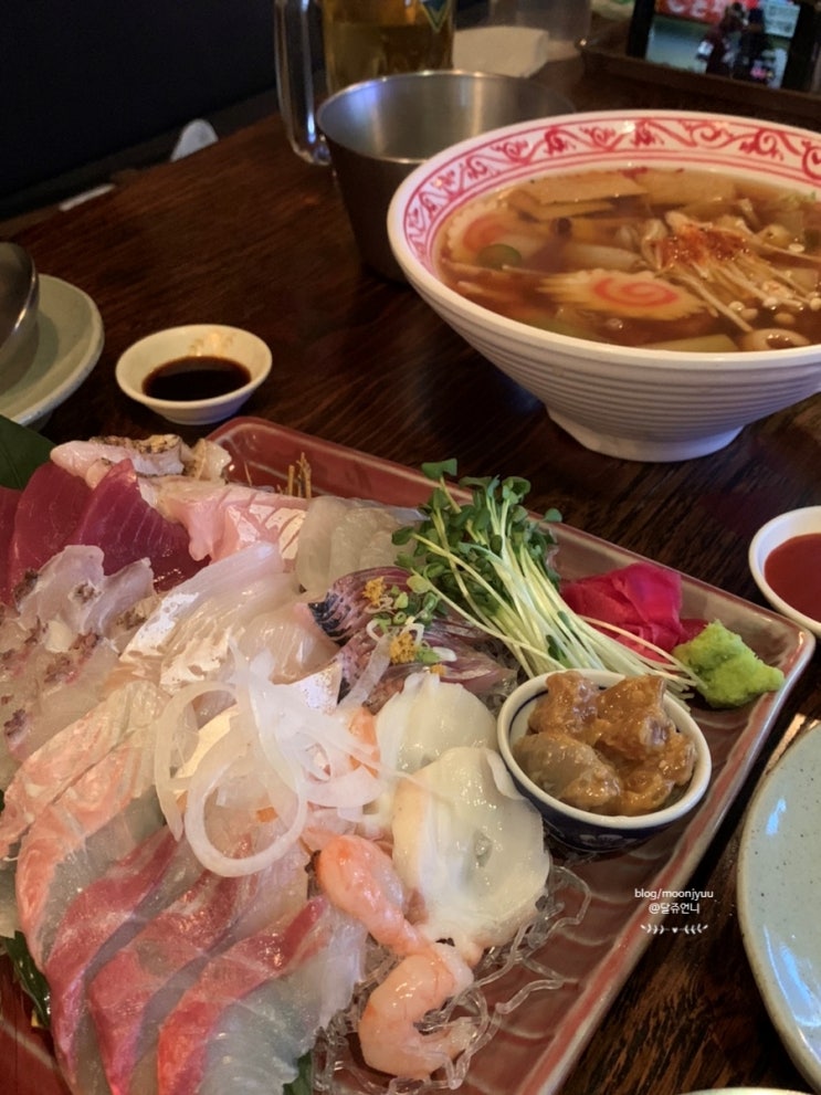  평촌역 이자카야 카제야 사시미 맛집 후기
