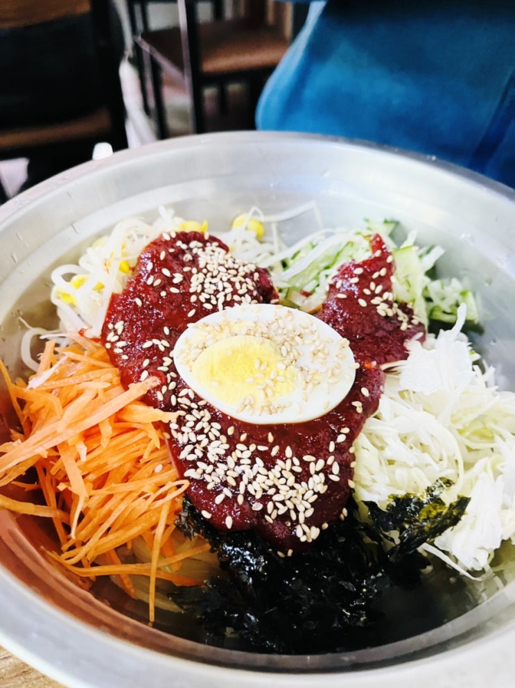  원주 문막 분식맛집 음식마을에서 쫄면, 김밥, 떡볶이등 분식류