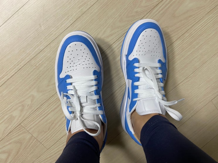 [제품 후기] 나이키 조던1 엘레베이트 로우 유니버시티 블루 WMS Air Jordan 1 Elevate Low University Blue DQ3698-141 (불량판정,환불)