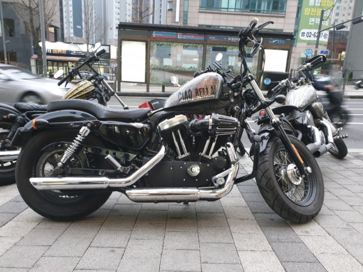 할리데이비슨 포티에잇 (Harleydavidson Fortyeight  48) 클러치 디스크 및 시소기어 교체. -로마바이크-