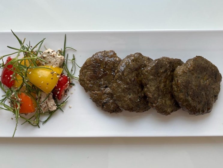  완도맛집 한우 수제떡갈비 구매했어요 : 전복내장을 갈아넣은 떡갈비