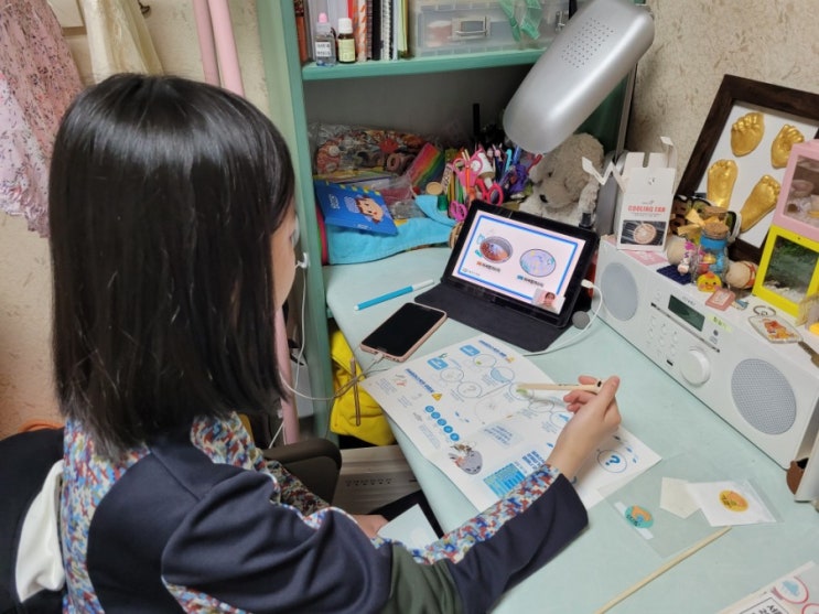  초6딸과 하는 온라인수업/ 하수도과학관 온라인수업/줌수업/바다거북의 눈물/먹는 플라스틱 오호만들기!