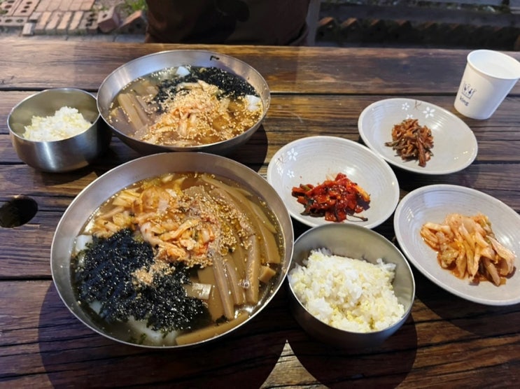  원주 행구동 묵밥, 모둠전 맛집 “더 석경” (석경 묵집)