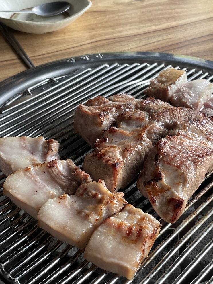  숙대맛집 :: 제주흑돼지 근고기 맛있는 선명구이가