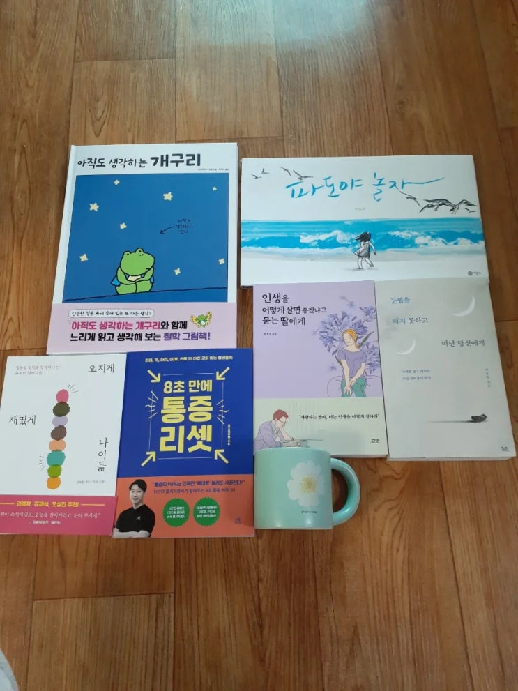  비빔면, 치킨너겟, 백반점심, 책주문과 선물