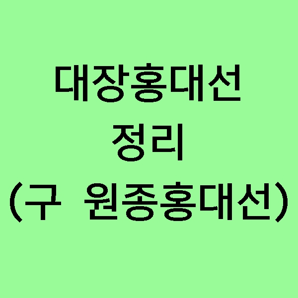  [정보] 대장홍대선 원종홍대선 정리! 서울 서부권의 서부광역철도 개통의 배경과 착공일자, 개통예정일!