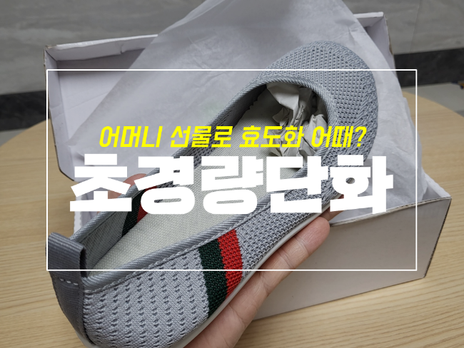  시원한 메쉬소재 여름단화 이거 어때요? feat 효도화
