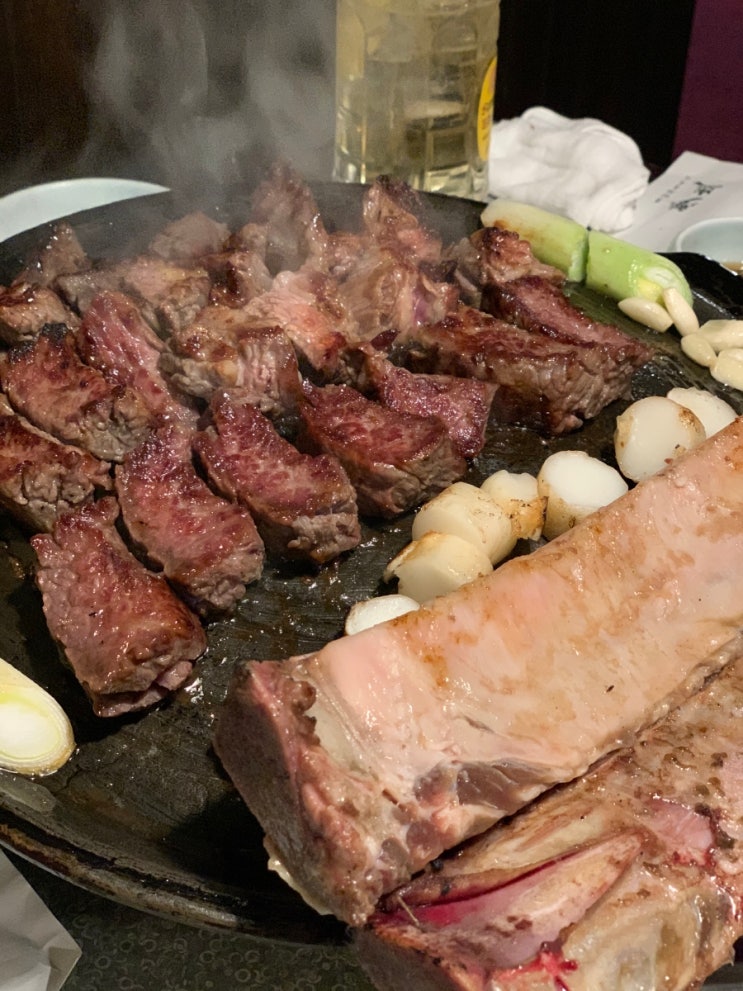  [용산 삼각지 맛집] 몽탄에 4명이 가면 얼마가 나올까? 우대갈비 짚불삼겹살 냉면