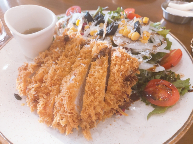  광주돈까스맛집 첨단 필링돈까스 안심&샐러드돈까스 후기