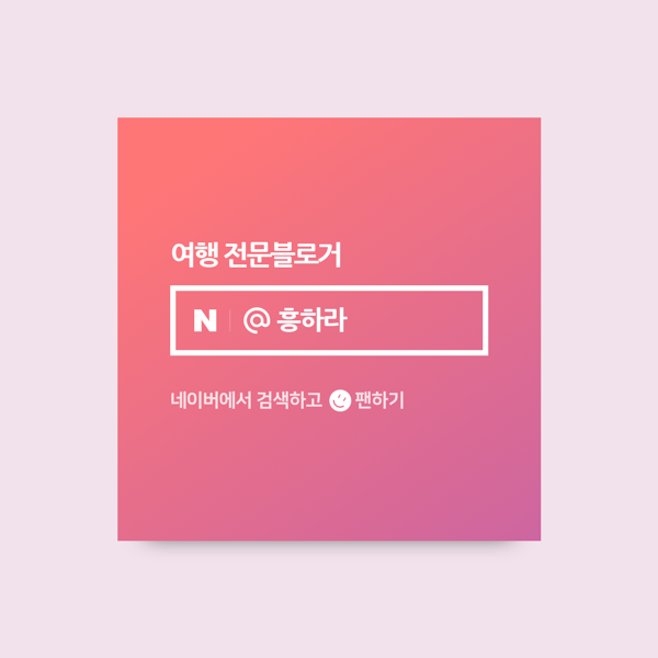  네이버 인플루언서 신청 여행 인플루언서 선정 합격! 기준은?