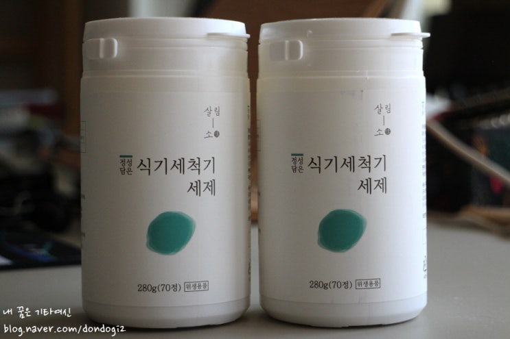  식세기세제 살림소 정상담은 식기세척기세제 - 올인원타입, 1종 세제