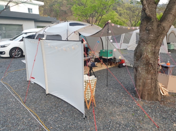 오랜만에 캠핑