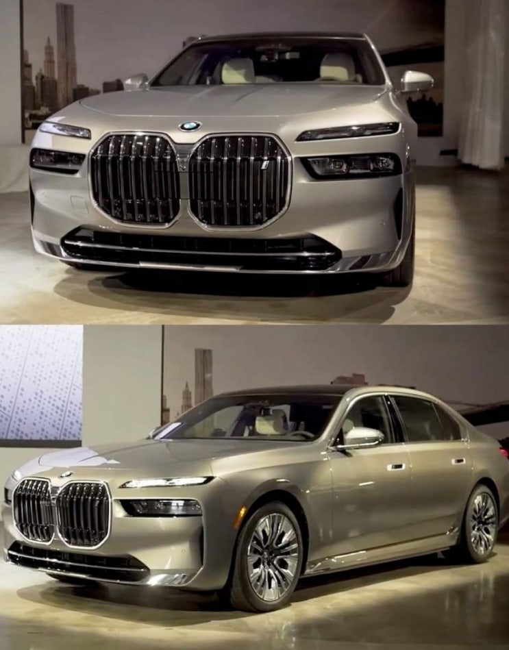  드디어 신형 BMW 7시리즈 풀체인지 + i7 유출 다들 어떠신가요?