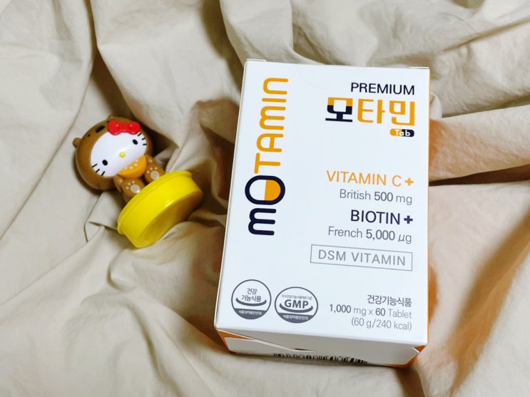 모타민 :: 비오틴과 비타민C를 한번에 섭취할 수 있는 두피영양제 (ft. 원형탈모)