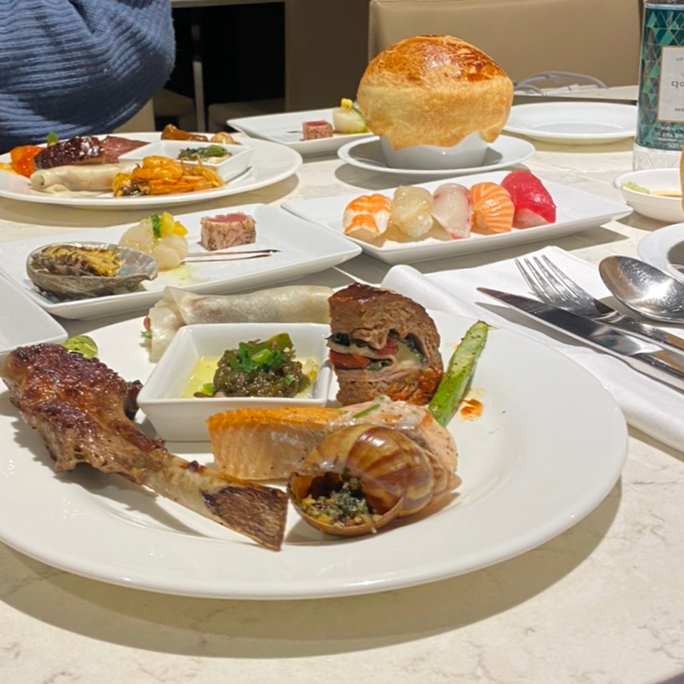  63빌딩맛집 63뷔페 파빌리온 할인팁 평일저녁 식사 리뷰