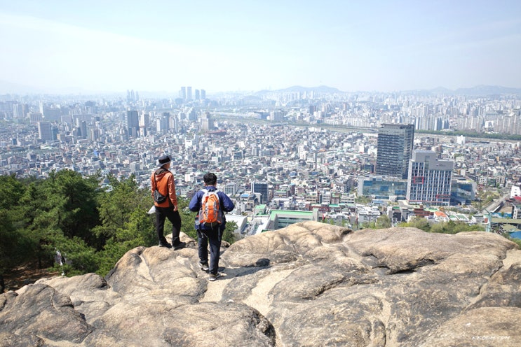 아차산 용마산 등산코스 (아차산역~아차산정상~용마봉~중곡역)