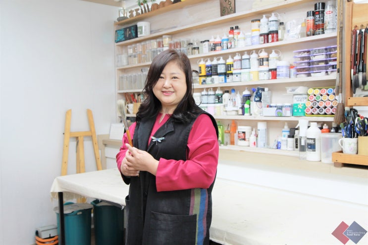  석채화 기반으로 그 시절의 피카소와 고흐처럼, 김보선 작가 인터뷰