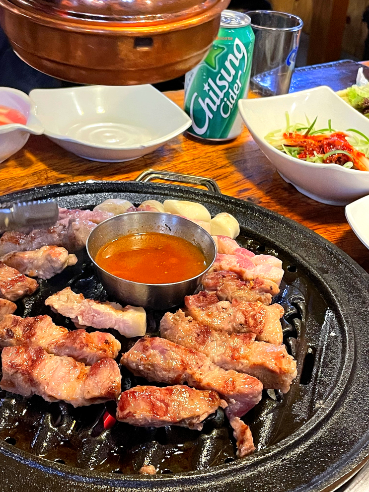 [Food] 한돈만 :: 구워주는 한우&이베리코 숯불 화로구이 맛집 c(안양맛집, 인덕원맛집, 인덕원역고기집, 안양이베리코)