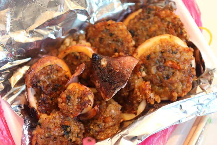  강릉 속초 여행 맛집 가볼만한곳 속초중앙시장 장홍김밥, 모녀가리비, 오징어순대, 활어회센터, 물회, 벌집아이스크림